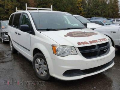 2012 Dodge RAM VAN, white — VIN 2C4JDGAG1CR218200, Copart