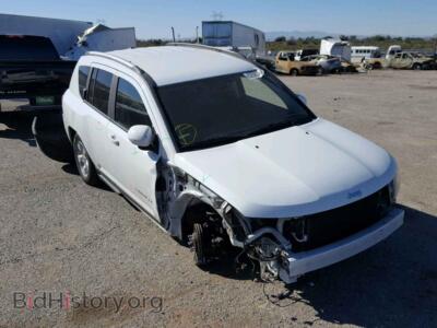 2016 Jeep COMPASS LA, белый — VIN 1C4NJCEA4GD795952, Copart