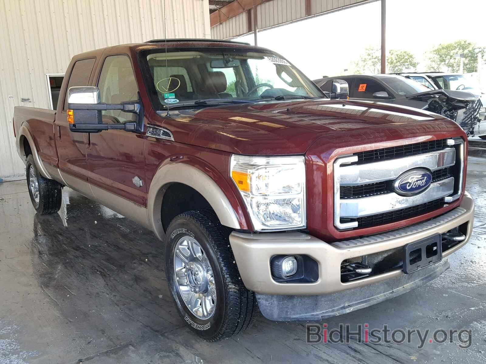 Photo 1FT8W3BT3CEA69556 - FORD F350 SUPER 2012
