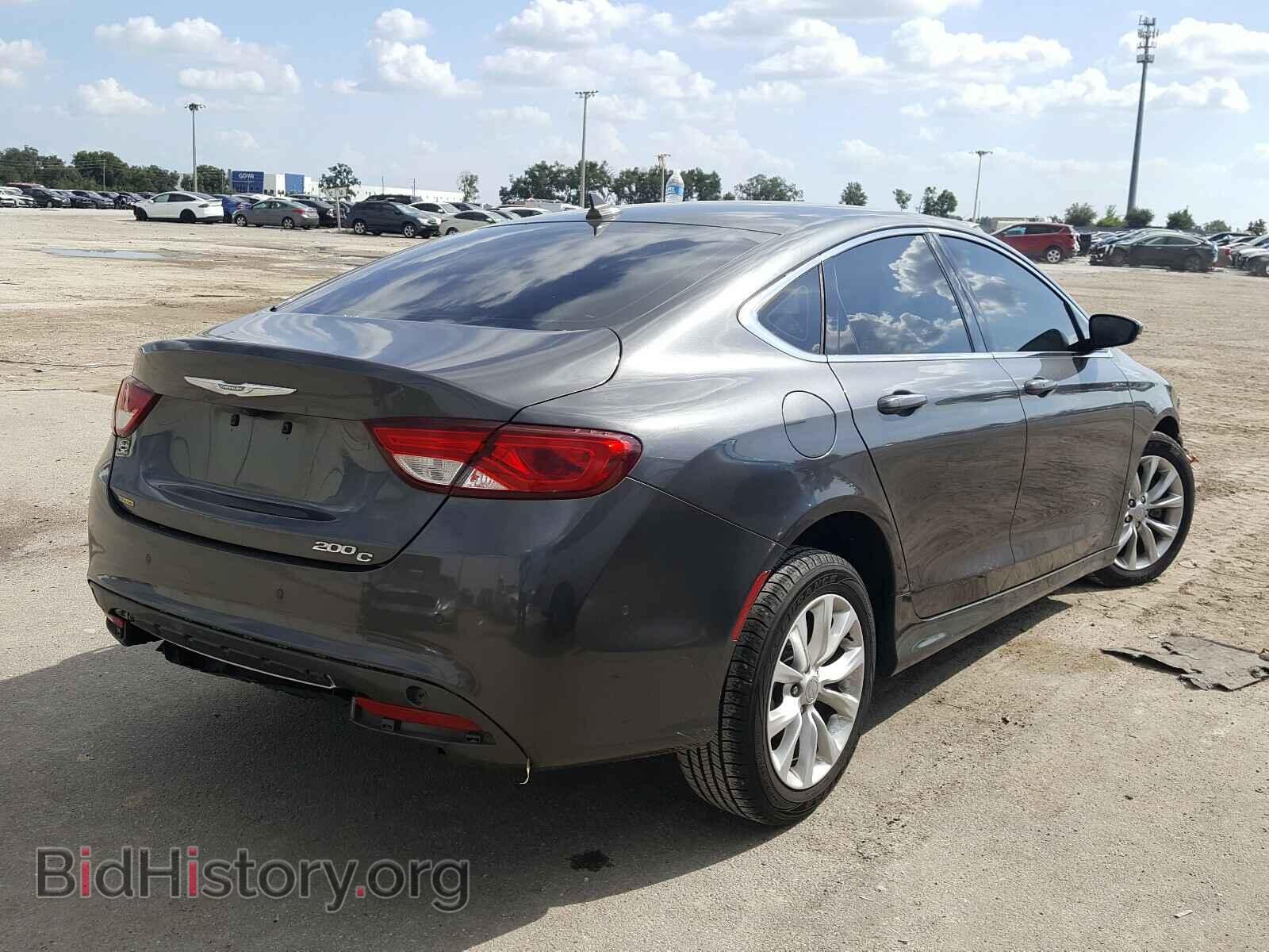 2015 CHRYSLER 200 - VIN: 1C3CCCCB1FN708048 - Фото 4