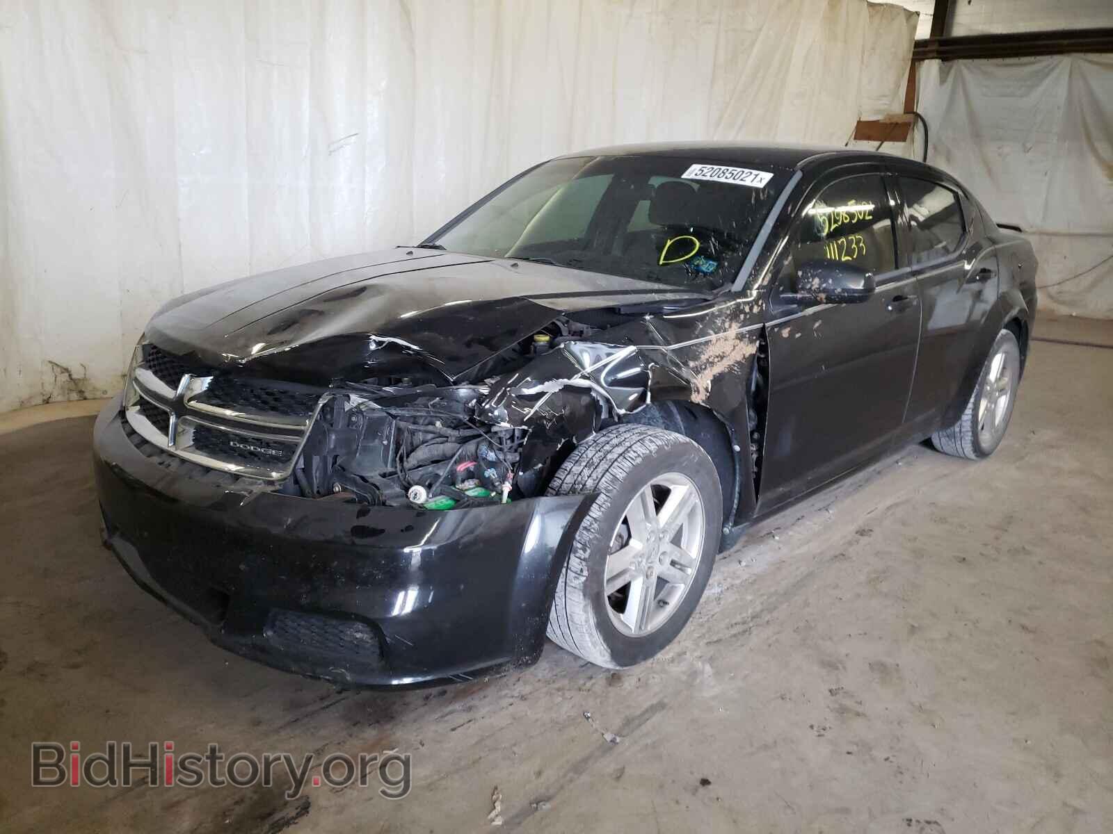 2011 DODGE AVENGER - VIN: 1B3BD1FB7BN531747 - Фото 2