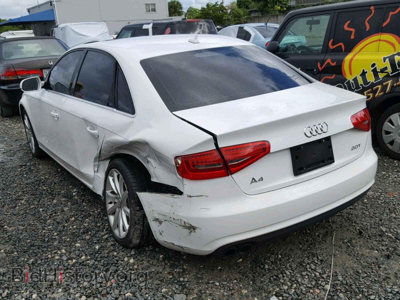2013 AUDI A4 - VIN: WAUAFAFL0DN046718 - Фото 3