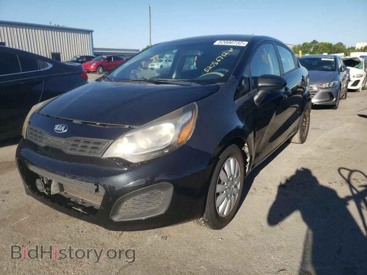 2013 KIA RIO - VIN: KNADM4A33D6110627 - Фото 2