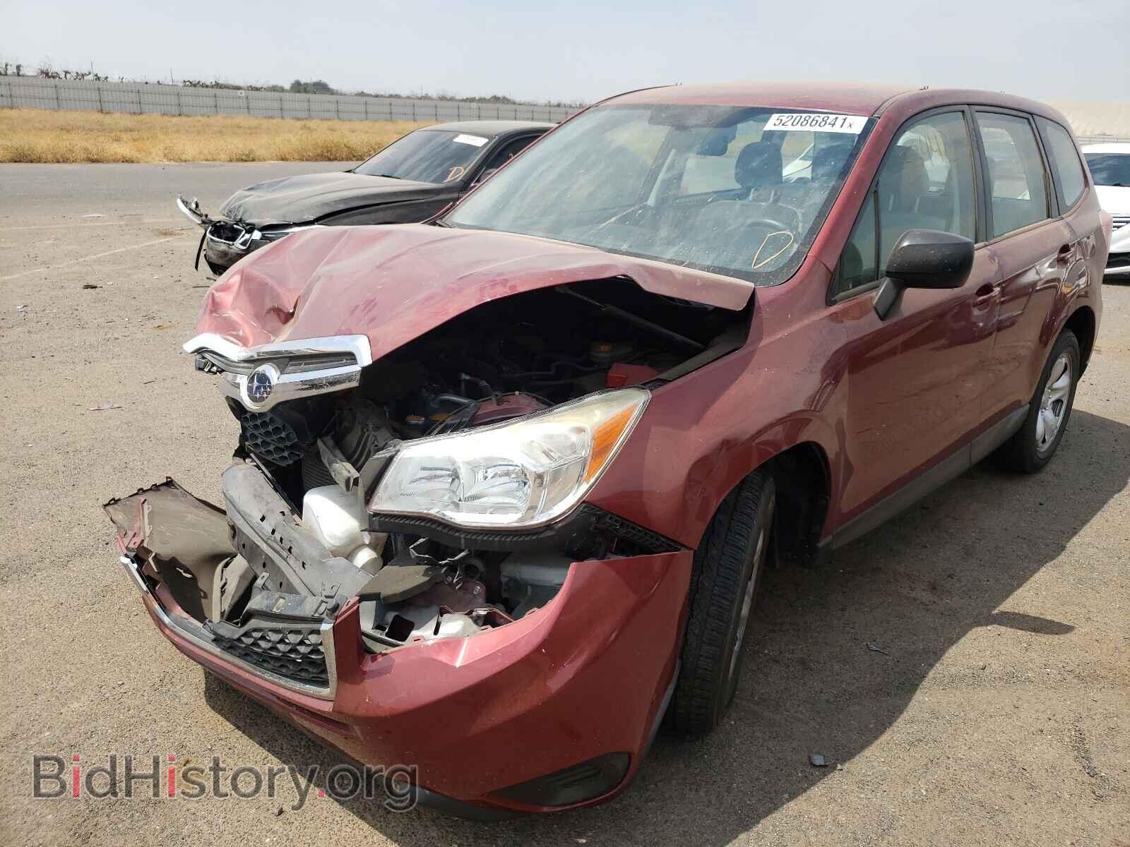 2014 SUBARU FORESTER - VIN: JF2SJAAC1EH514180 - Фото 2
