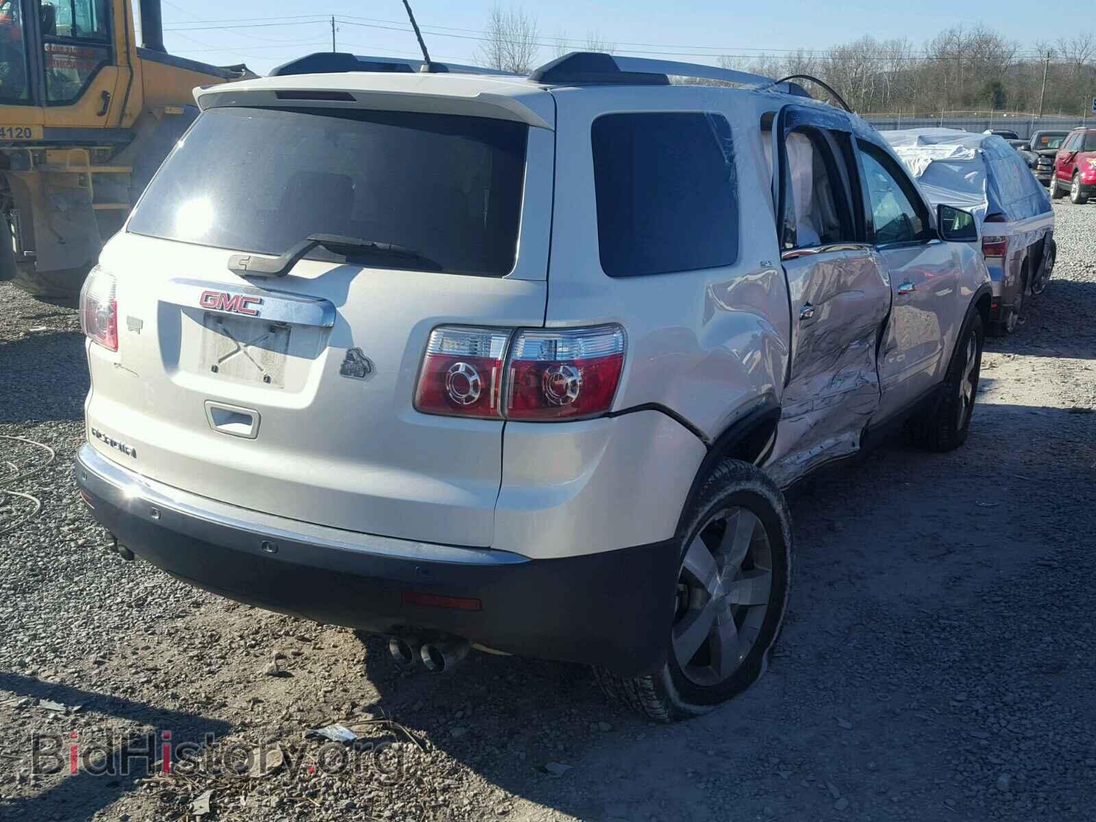 2010 GMC ACADIA - VIN: 1GKLRMED0AJ124565 - Фото 4
