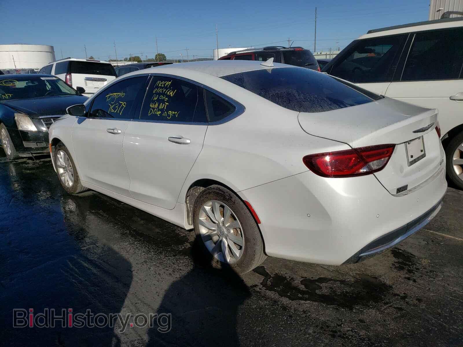 2015 CHRYSLER 200 - VIN: 1C3CCCCB1FN620648 - Фото 3