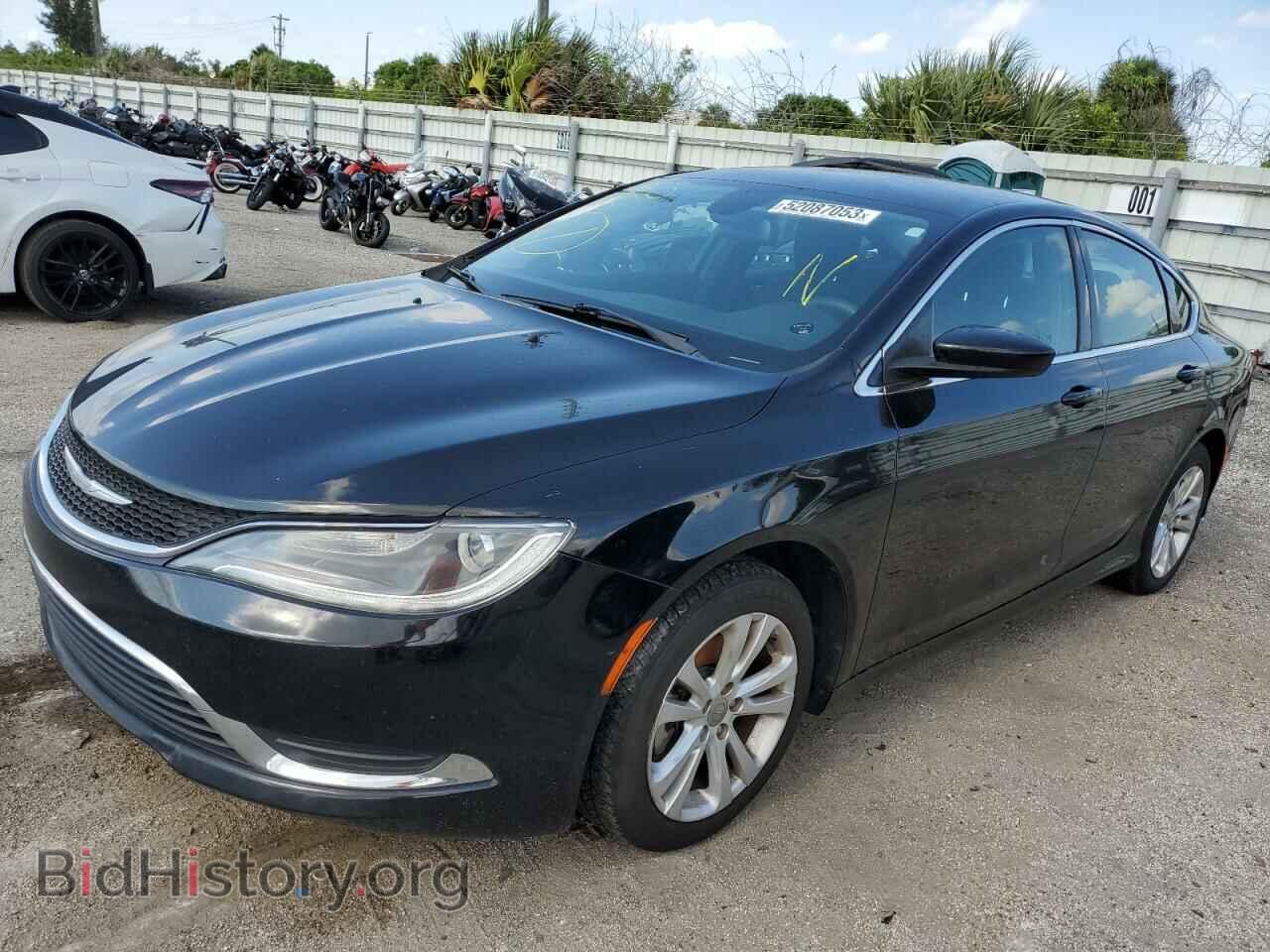 Фотография 1C3CCCAB5GN101736 - CHRYSLER 200 2016