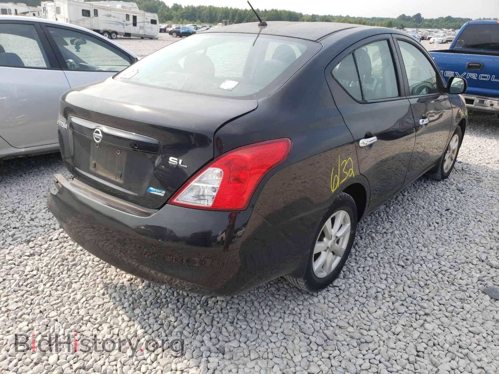 2012 NISSAN VERSA - VIN: 3N1CN7AP6CL889268 - Фото 4