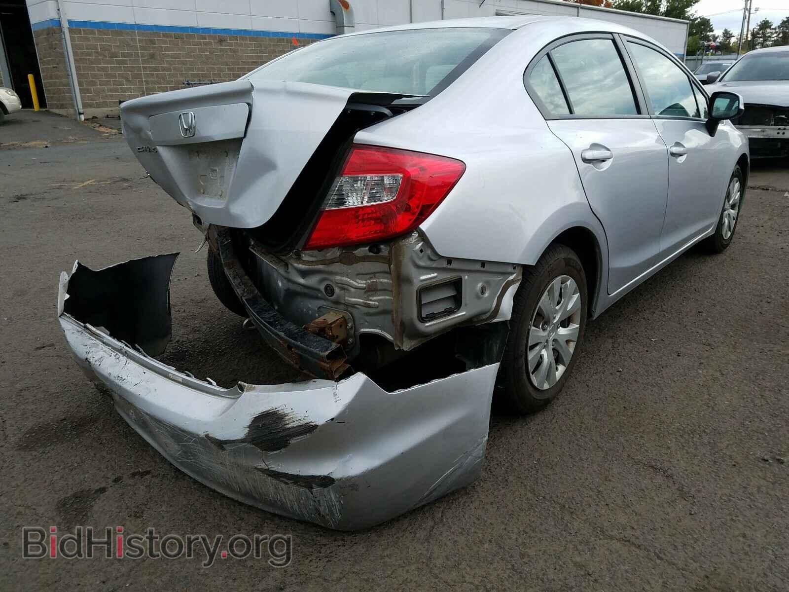 2012 HONDA CIVIC - VIN: 2HGFB2F53CH336133 - Фото 4