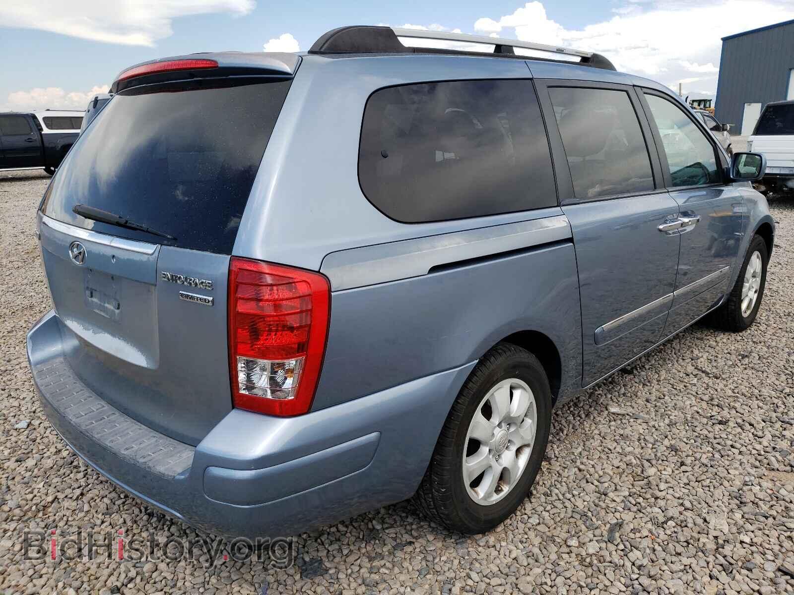 2007 HYUNDAI ENTOURAGE - VIN: KNDMC233176017763 - Фото 4