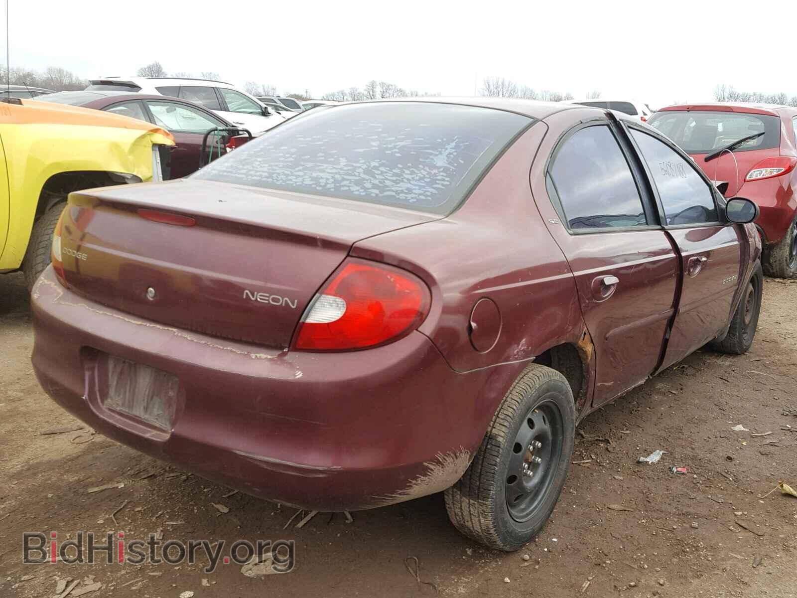 2001 DODGE NEON - VIN: 1B3ES46C91D289982 - Фото 4