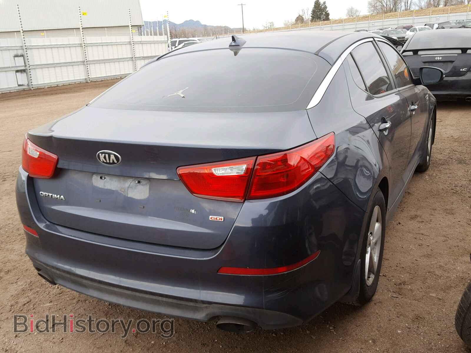 2015 KIA OPTIMA - VIN: KNAGM4A70F5536185 - Photo 4