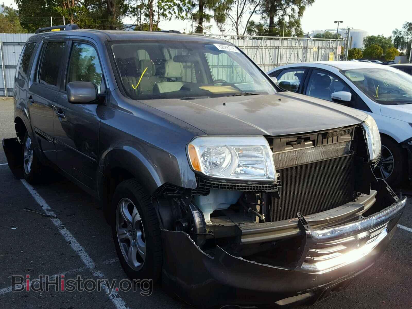 Photo 5FNYF3H40EB003175 - HONDA PILOT EX 2014