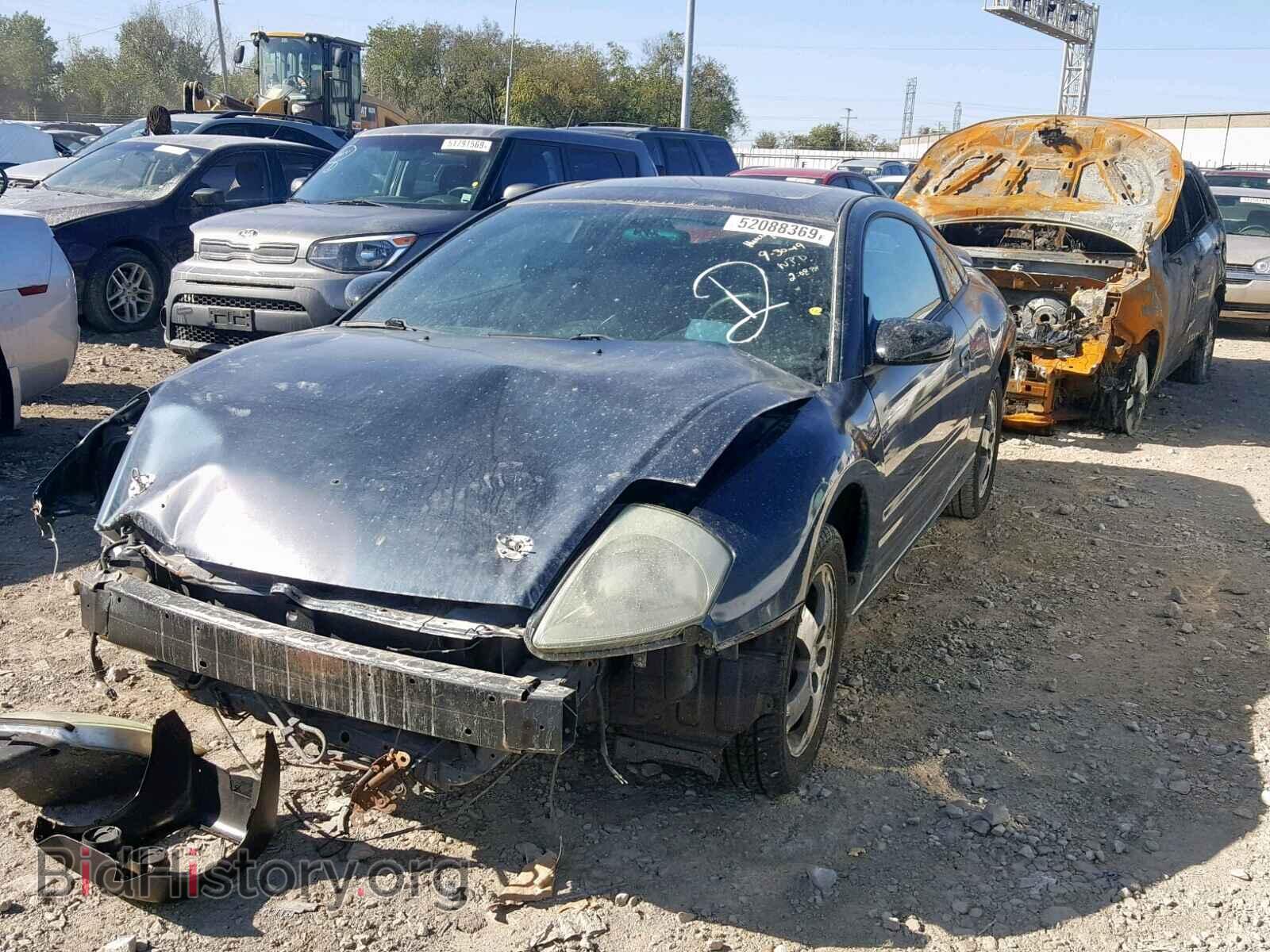 2004 MITSUBISHI ECLIPSE - VIN: 4A3AC44G84E038611 - Фото 2