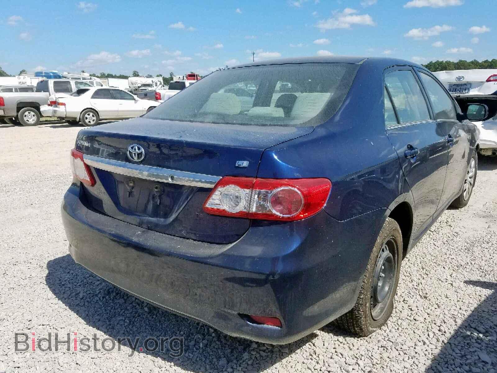 2013 TOYOTA COROLLA BA - VIN: 5YFBU4EE7DP109110 - Фото 4