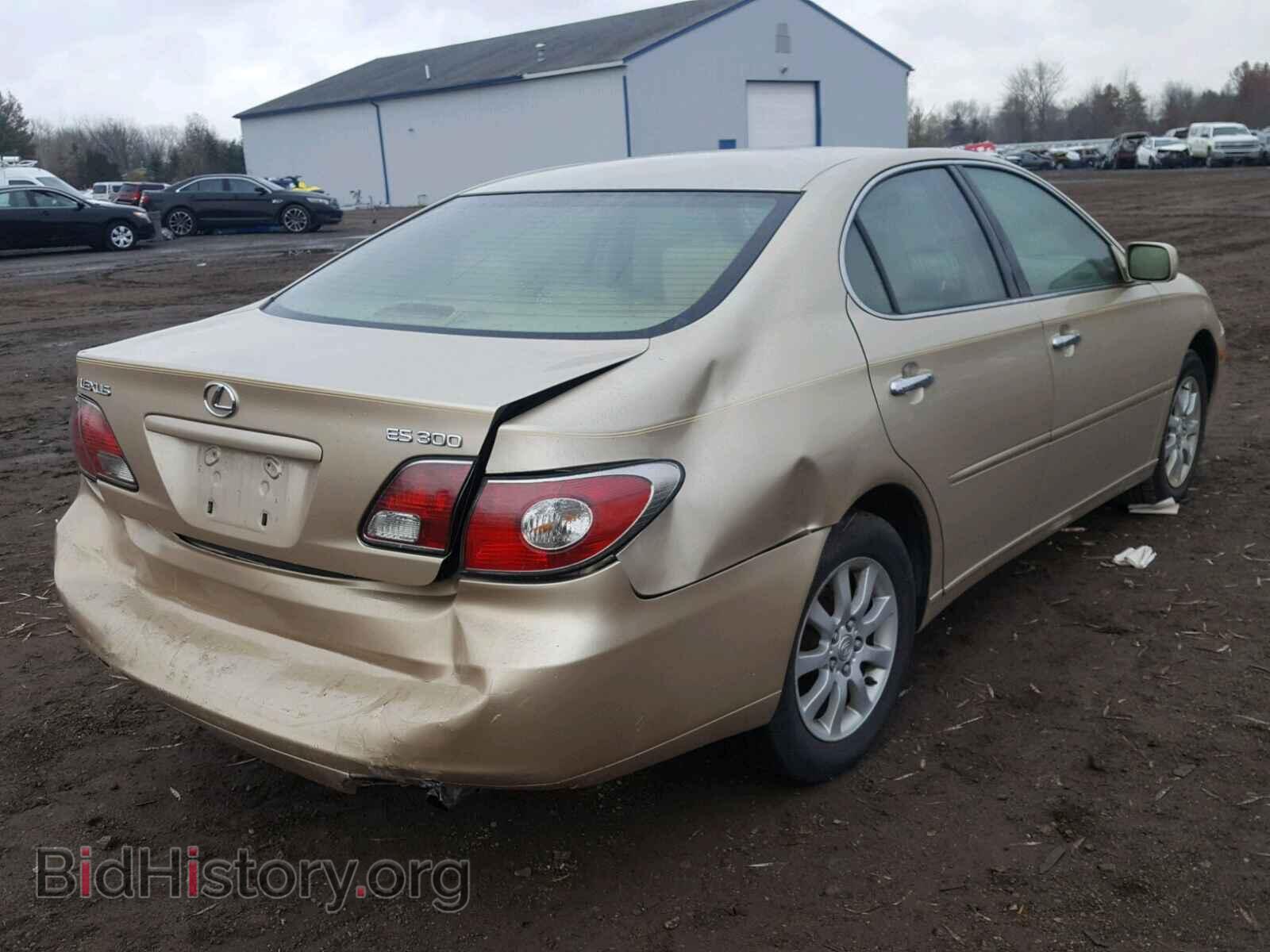2003 LEXUS ES300 - VIN: JTHBF30G230095203 - Фото 4