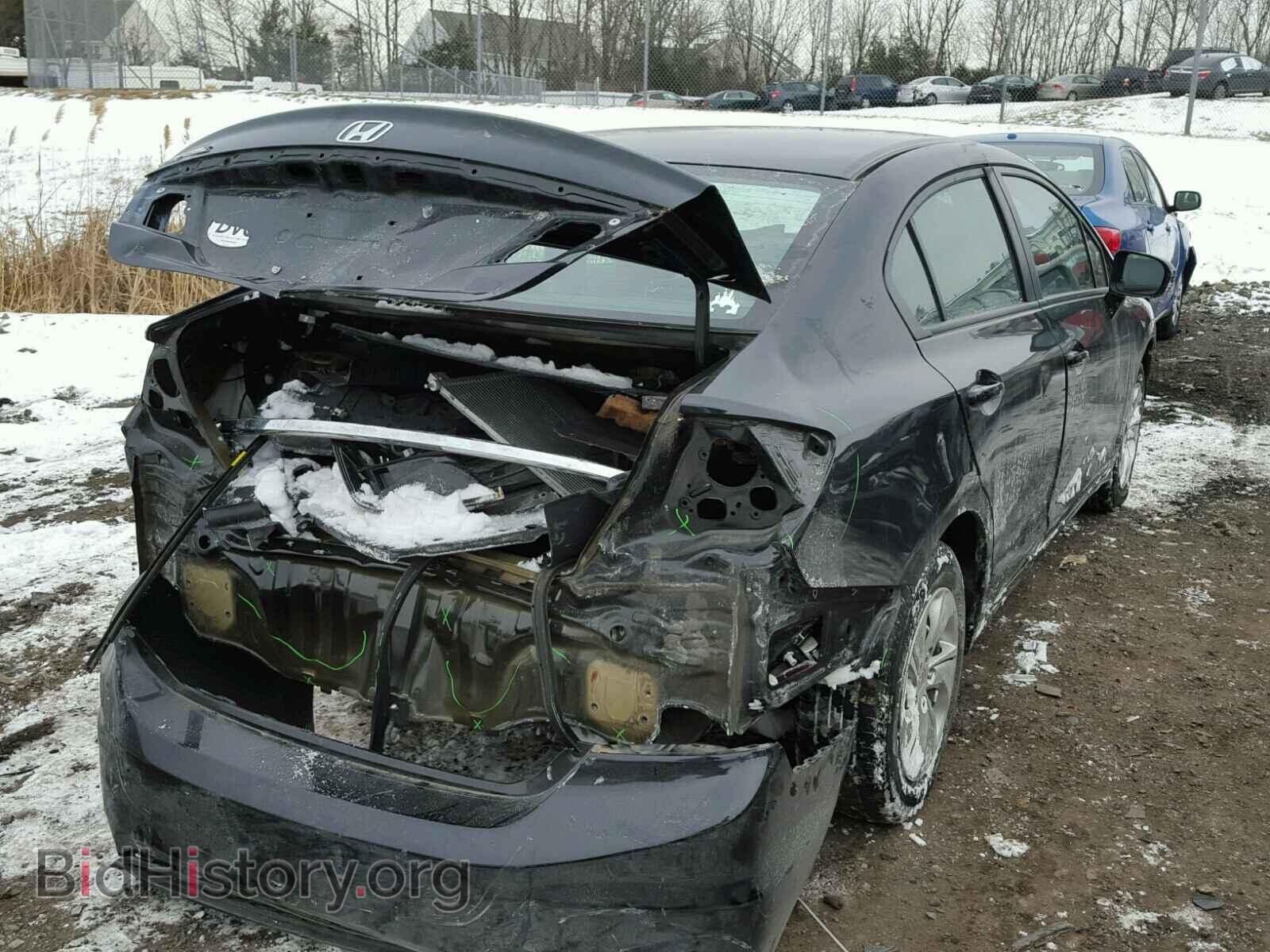 2014 HONDA CIVIC - VIN: 2HGFB2F52EH540053 - Фото 4