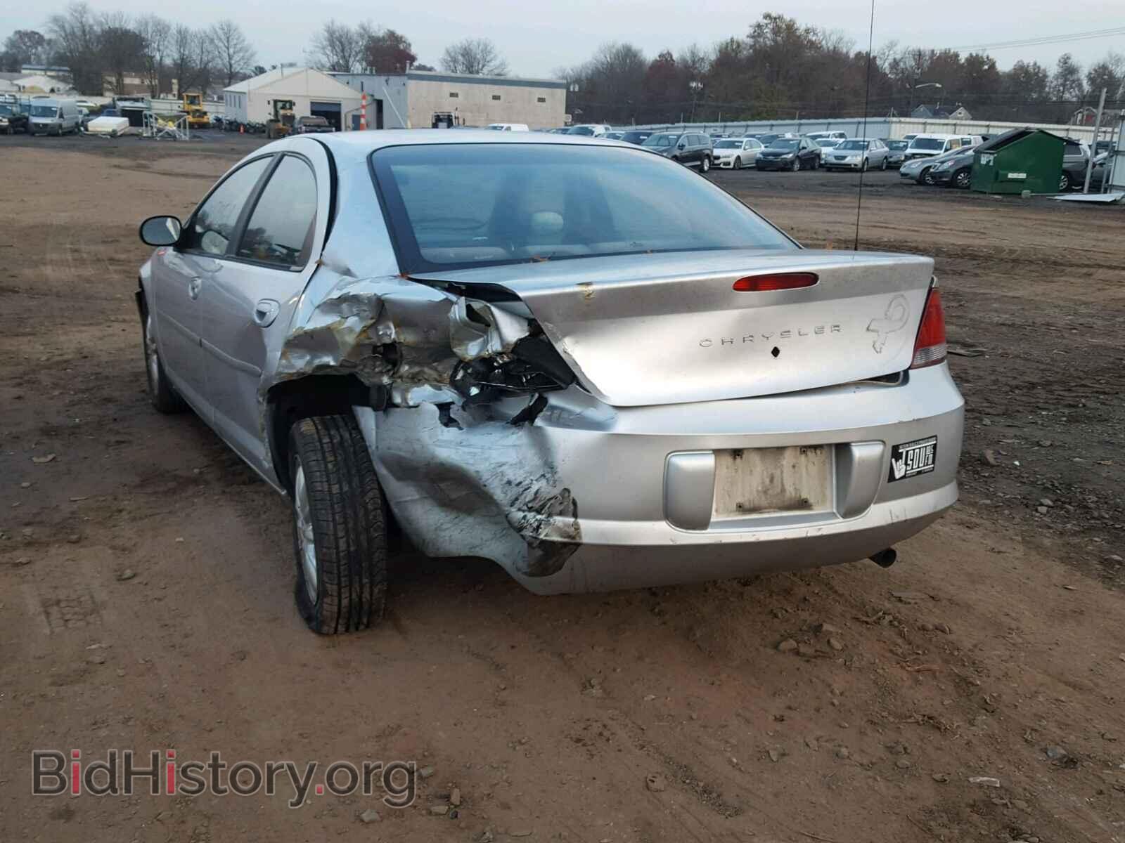 2002 CHRYSLER SEBRING - VIN: 1C3EL46X22N351382 - Фото 3