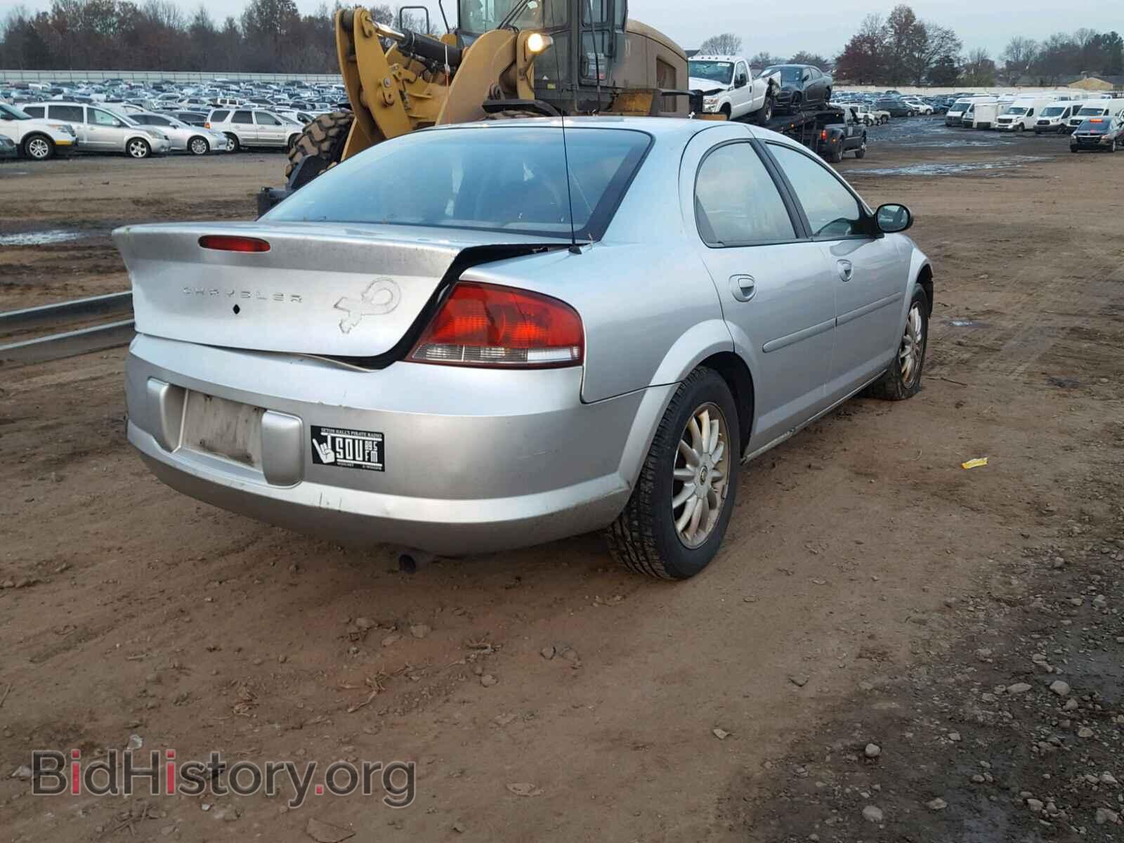 2002 CHRYSLER SEBRING - VIN: 1C3EL46X22N351382 - Фото 4