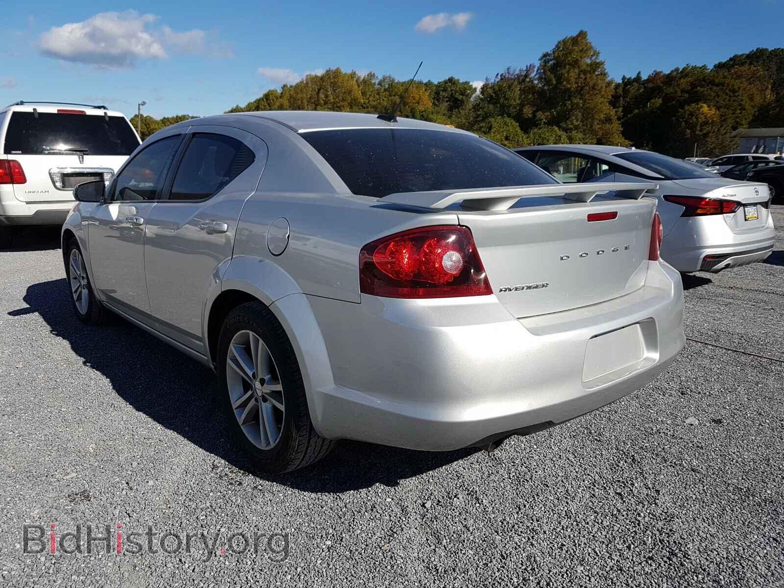 2011 DODGE AVENGER - VIN: 1B3BD1FG3BN514892 - Фото 3
