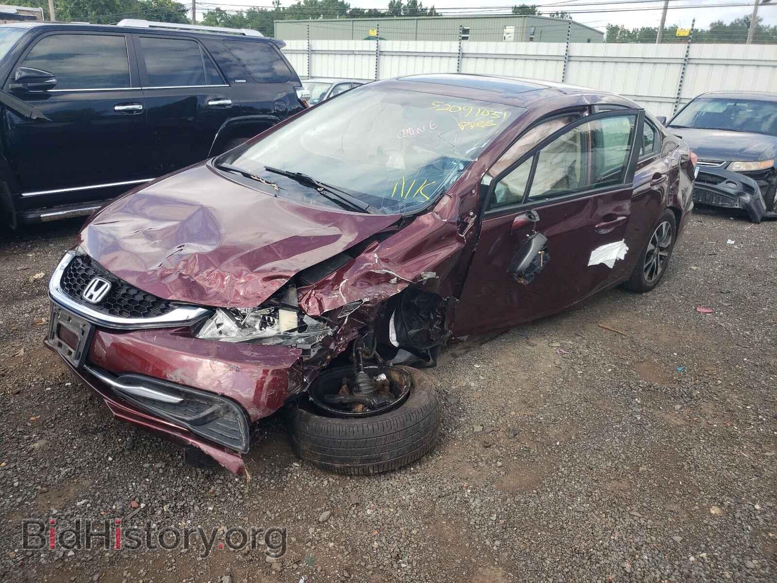2015 HONDA CIVIC - VIN: 19XFB2F86FE217517 - Фото 2
