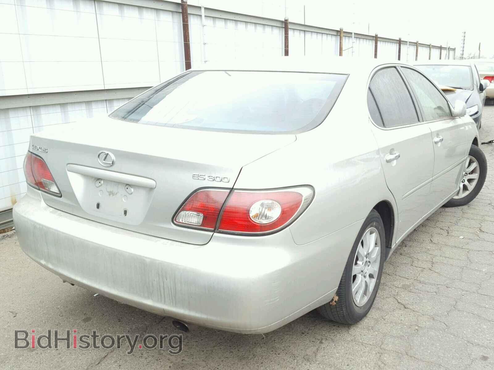 2003 LEXUS ES300 - VIN: JTHBF30GX36003543 - Фото 4