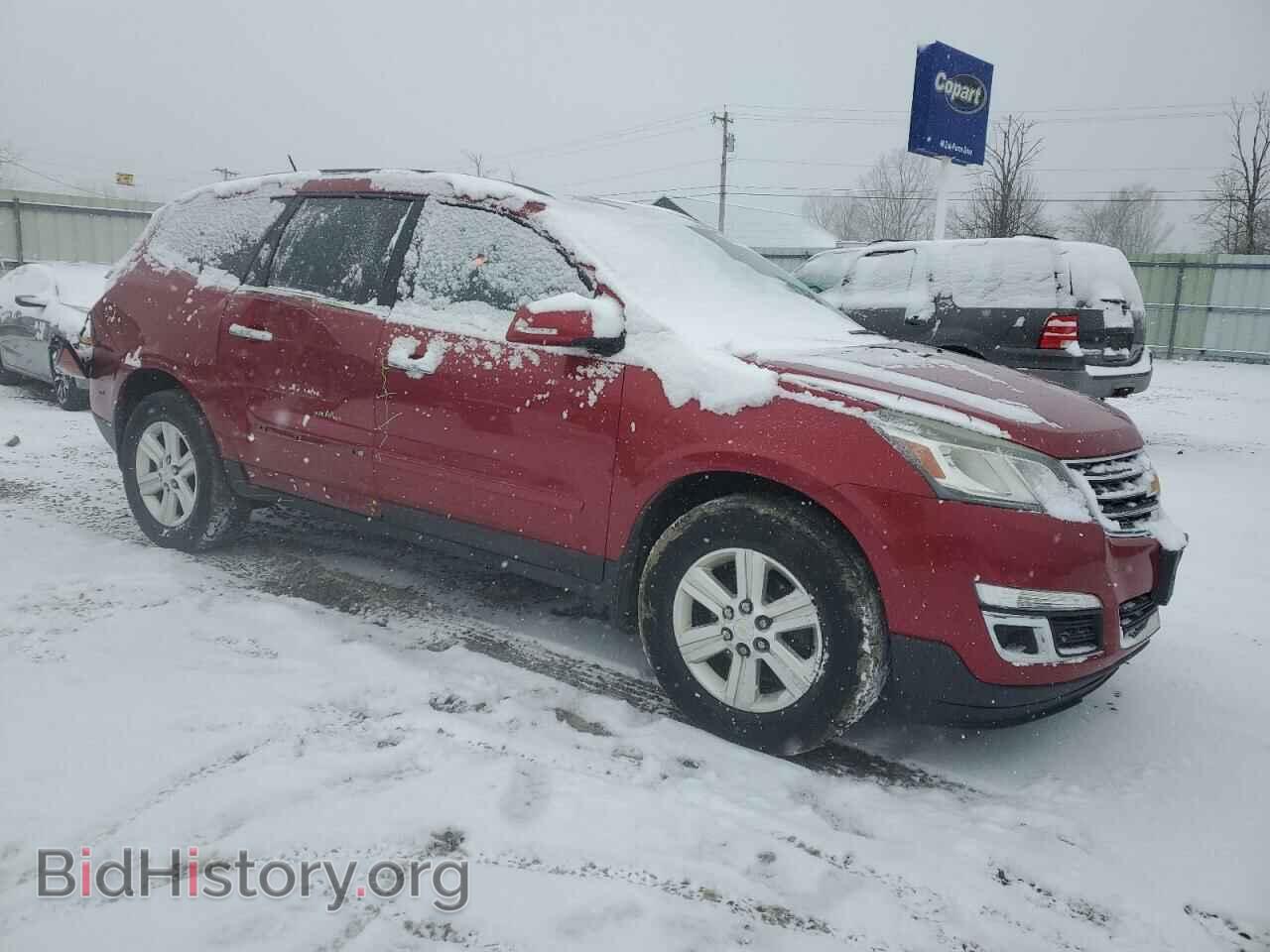 2014 CHEVROLET TRAVERSE - VIN: 1GNKRGKD7EJ240873 - Фото 4