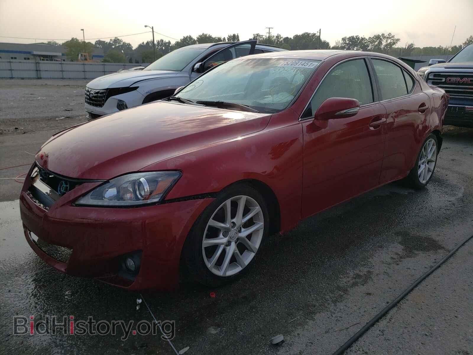2012 LEXUS IS - VIN: JTHCF5C25C5059900 - Фото 2