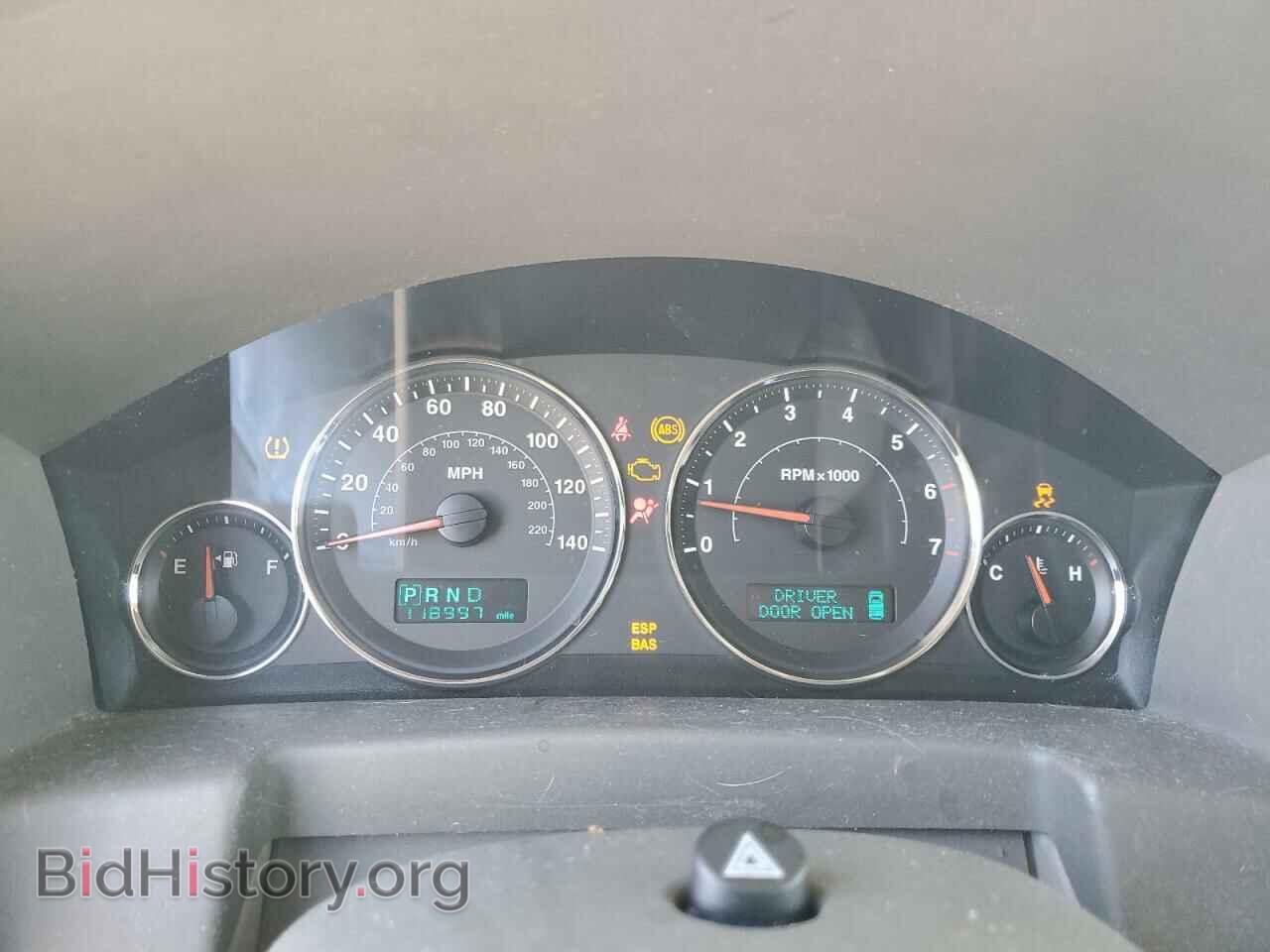 2007 JEEP COMMANDER - VIN: 1J8HH48K27C536958 - Фото 9