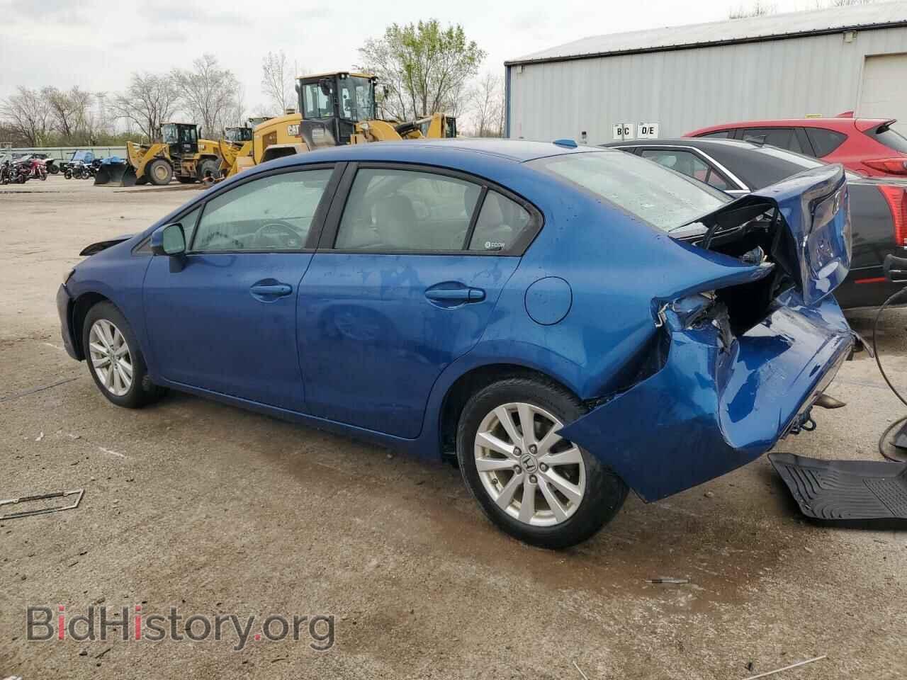 2012 HONDA CIVIC - VIN: 2HGFB2F93CH505733 - Фото 2