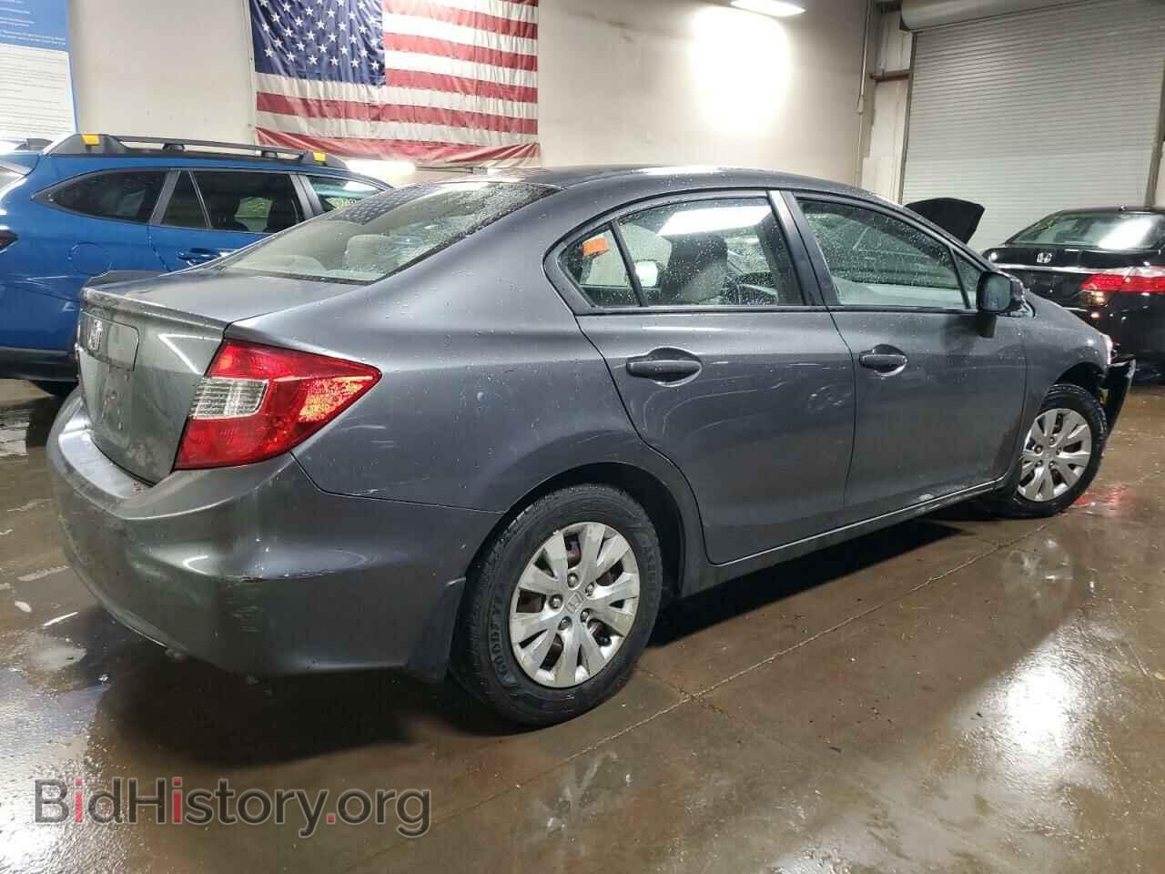 2012 HONDA CIVIC - VIN: 19XFB2F55CE090051 - Фото 3