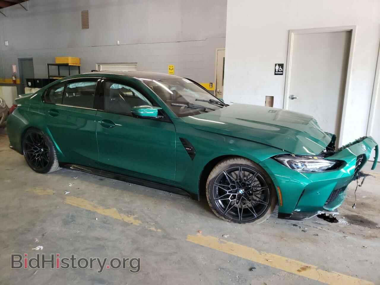 2022 BMW M3 - VIN: WBS53AY09NFM21784 - Фото 4