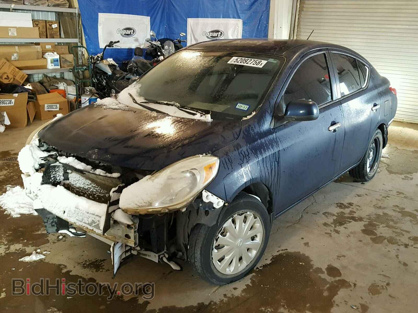 2012 NISSAN VERSA - VIN: 3N1CN7AP1CL863094 - Фото 2