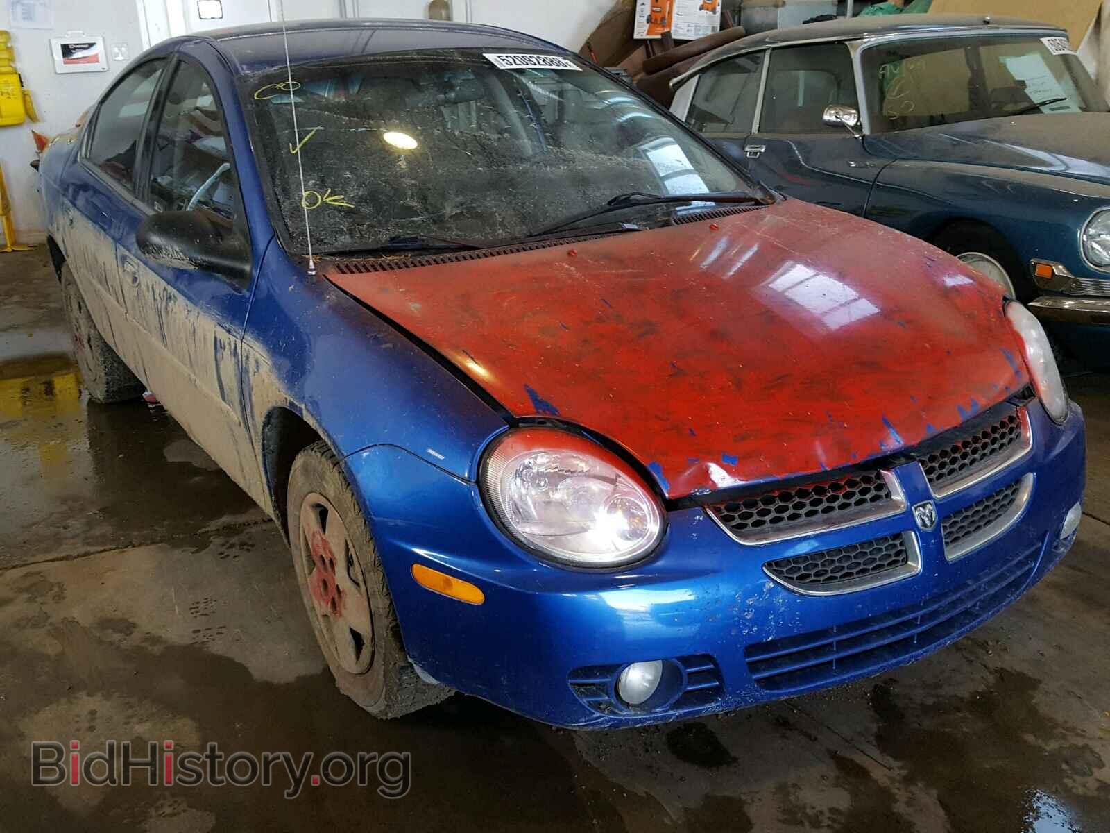 Photo 1B3ES46C15D203814 - DODGE NEON 2005