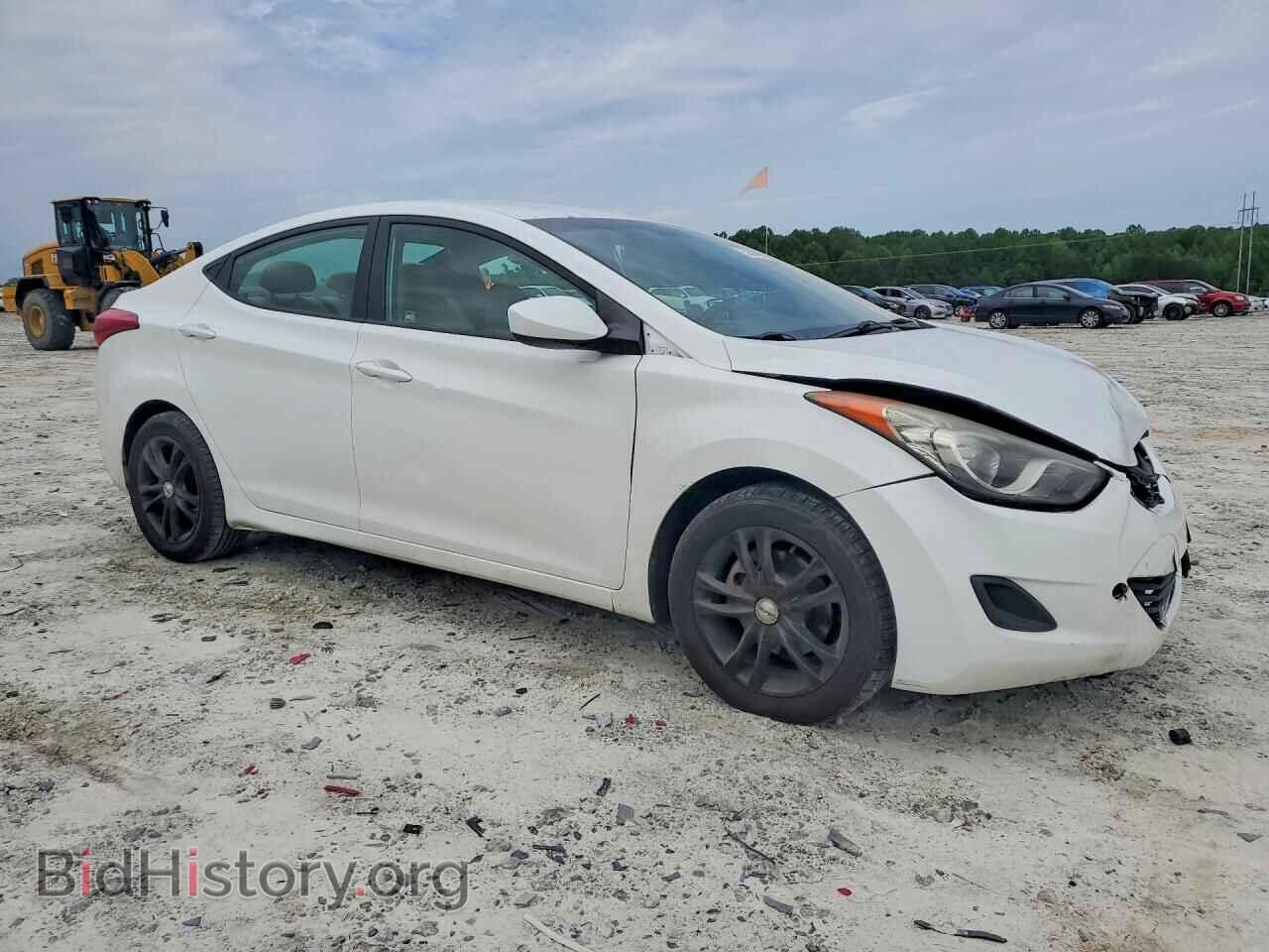 2012 HYUNDAI ELANTRA - VIN: 5NPDH4AEXCH142780 - Фото 4