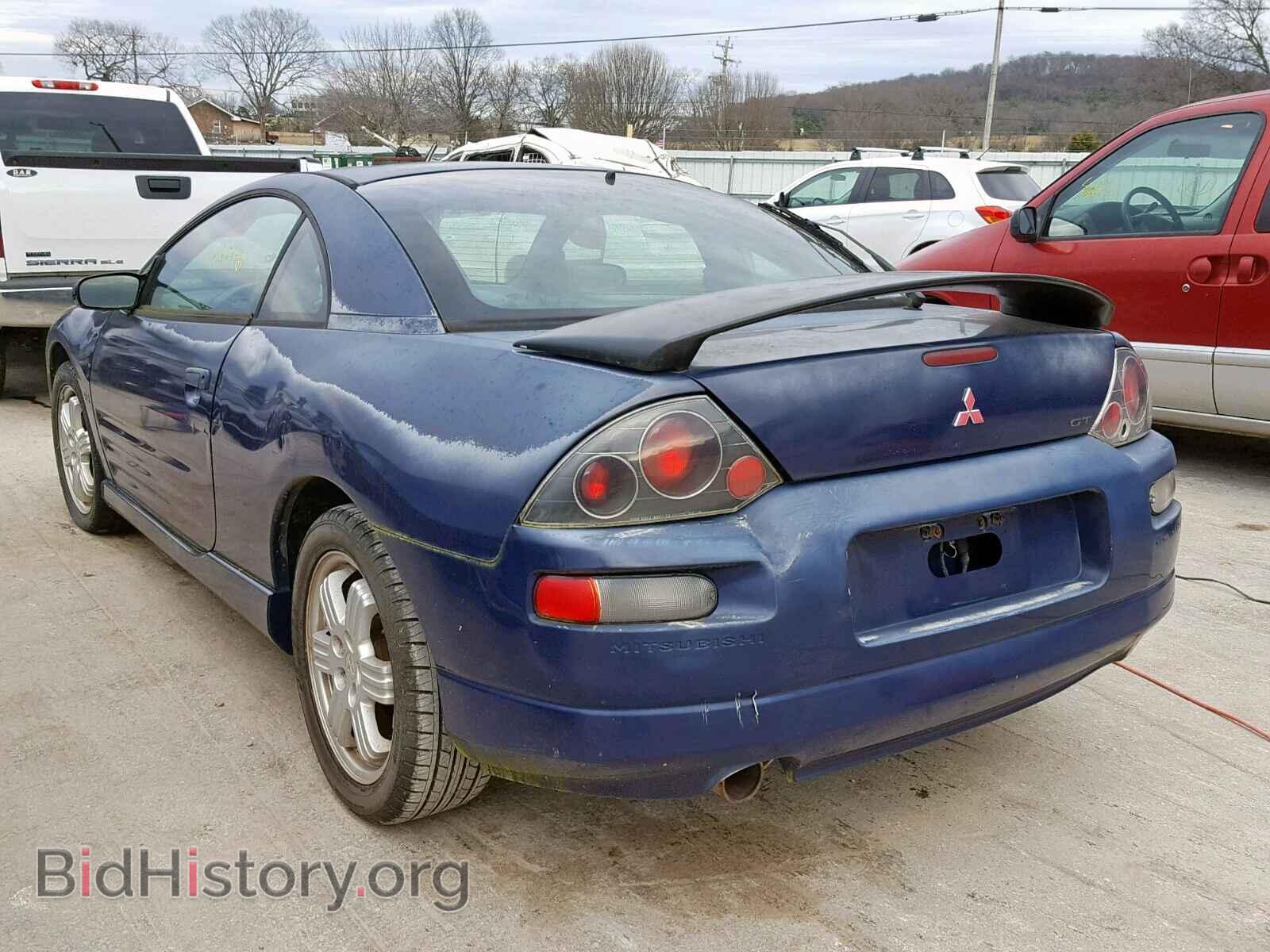 2001 MITSUBISHI ECLIPSE - VIN: 4A3AC54H51E127613 - Фото 3
