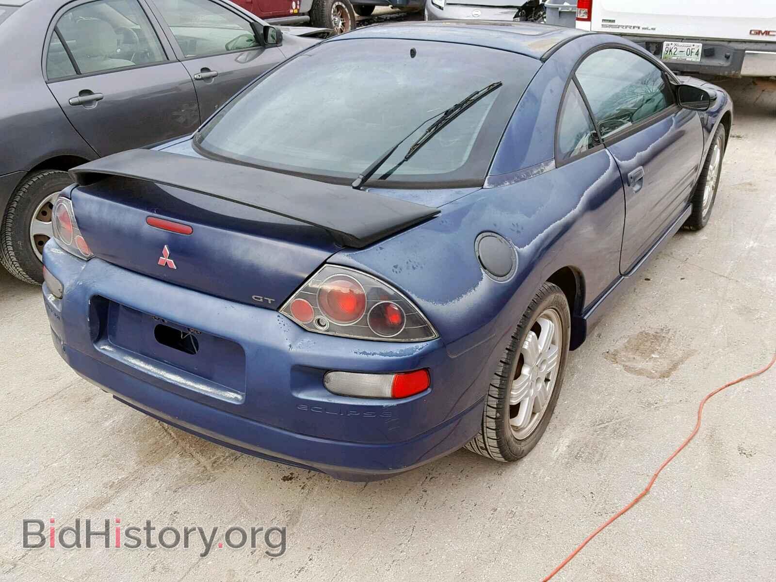 2001 MITSUBISHI ECLIPSE - VIN: 4A3AC54H51E127613 - Фото 4