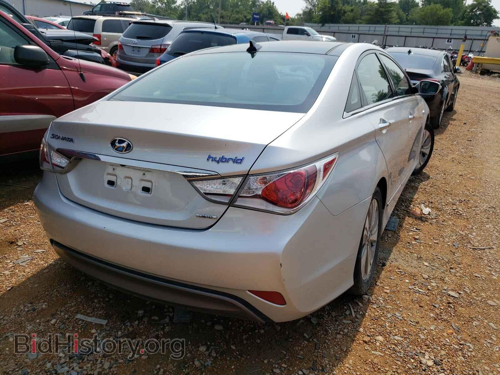 2014 HYUNDAI SONATA - VIN: KMHEC4A42EA102726 - Фото 4