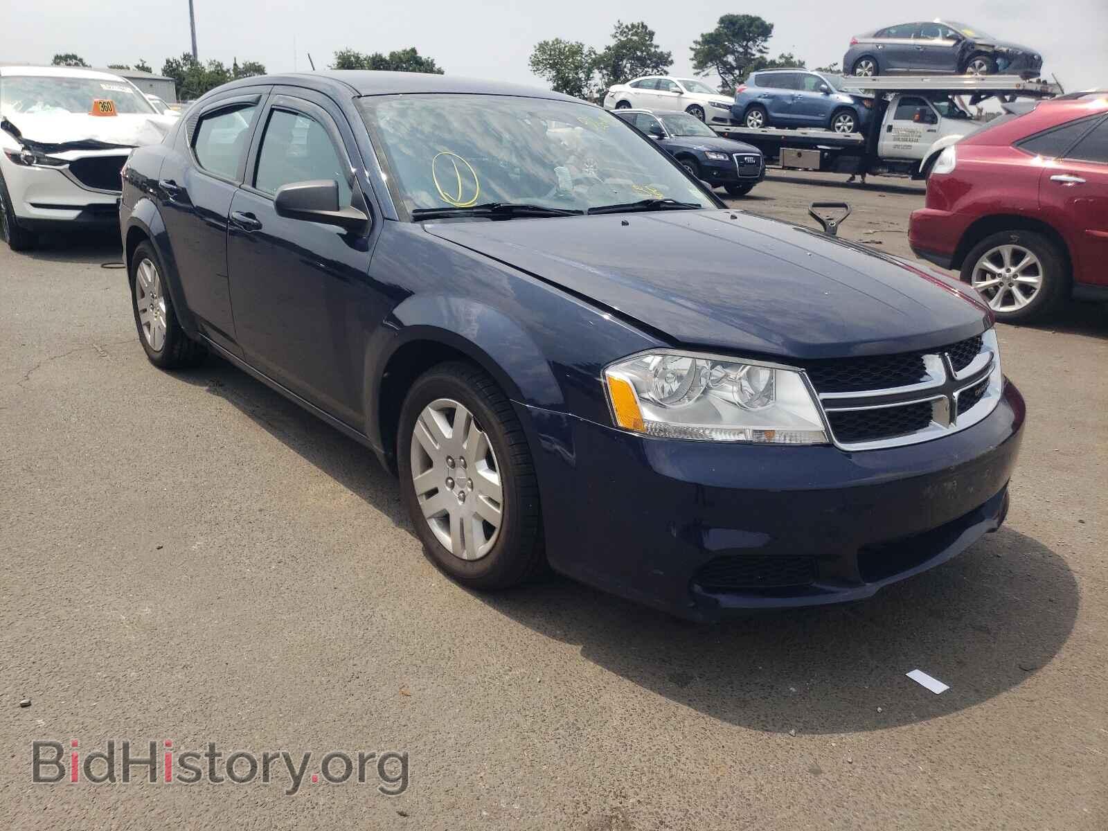 Фотография 1C3CDZAB3DN752343 - DODGE AVENGER 2013
