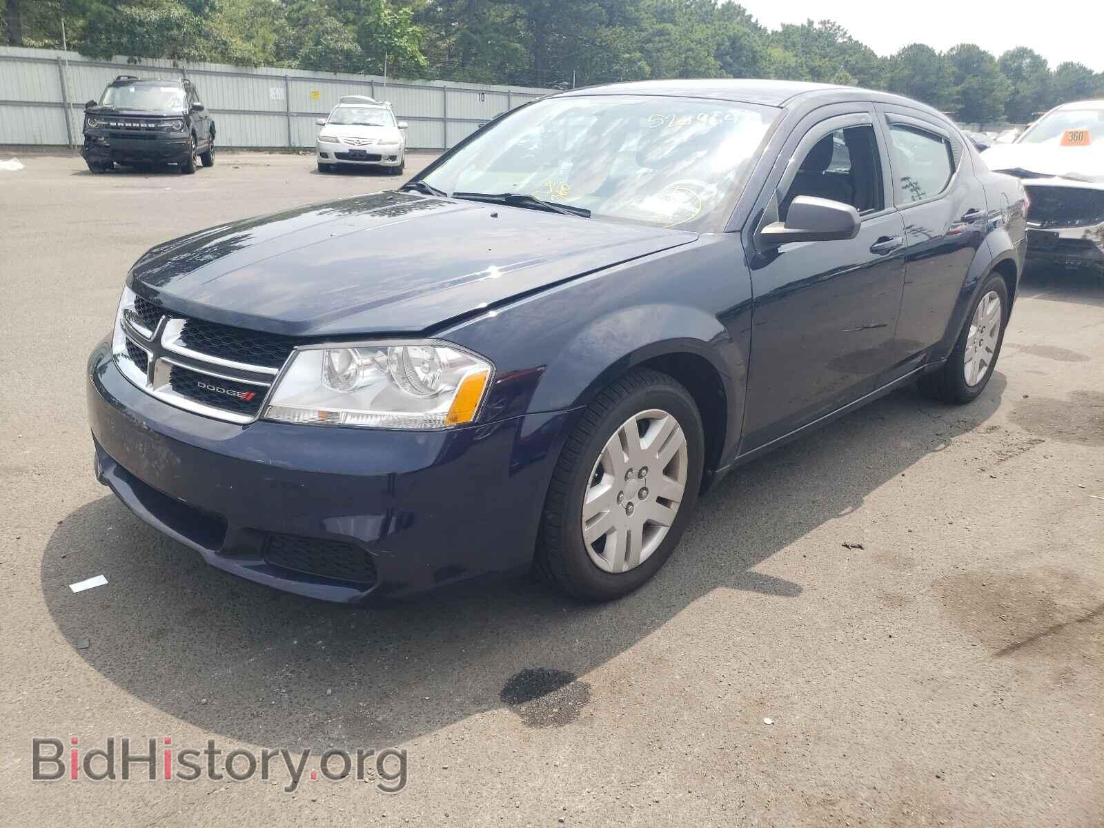 2013 DODGE AVENGER - VIN: 1C3CDZAB3DN752343 - Фото 2