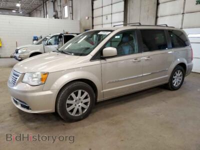 2014 Chrysler MINIVAN TOURING, бежевый — VIN 2C4RC1BG6ER211859, Copart