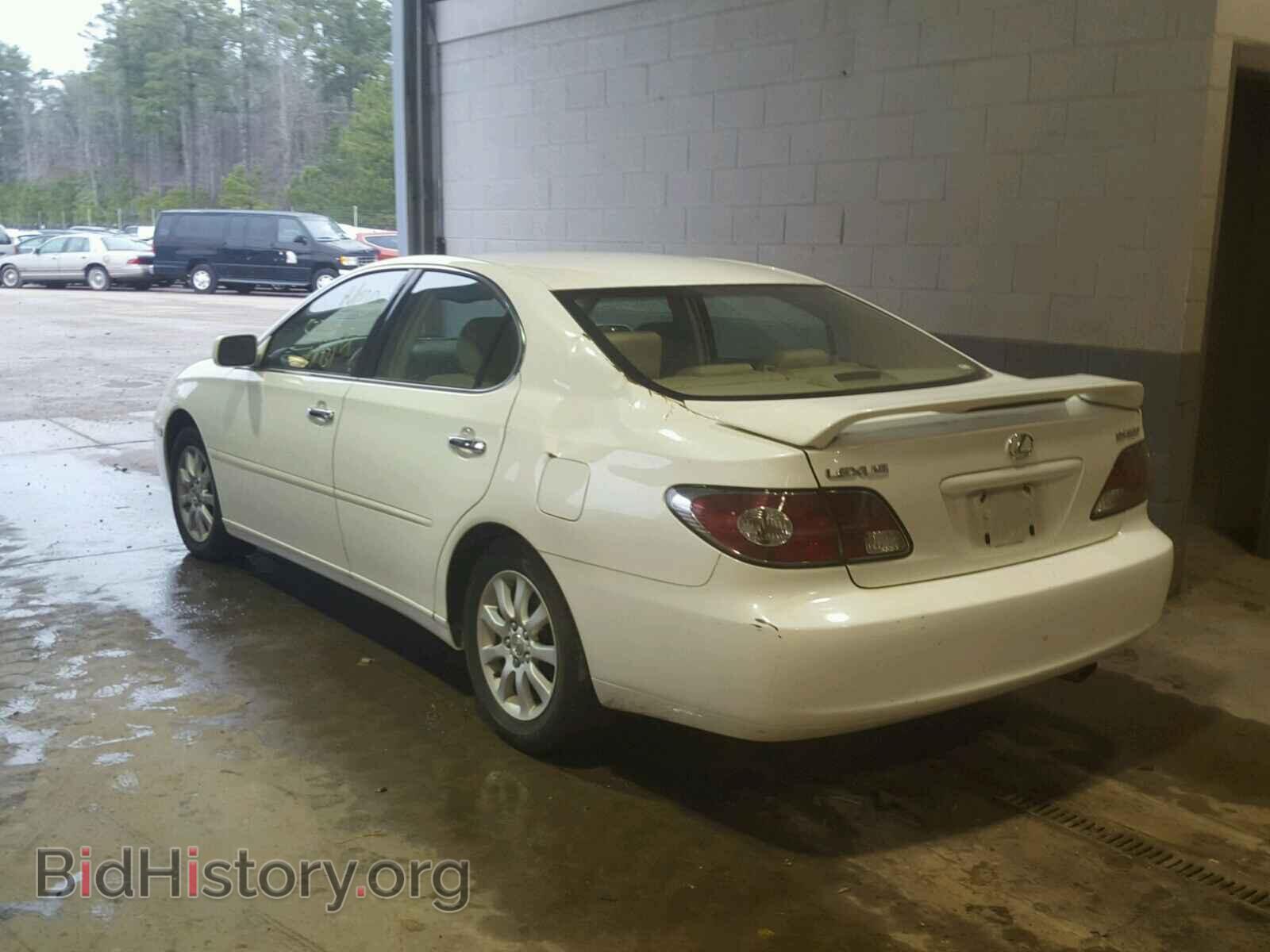 2003 LEXUS ES300 - VIN: JTHBF30G830104776 - Фото 3