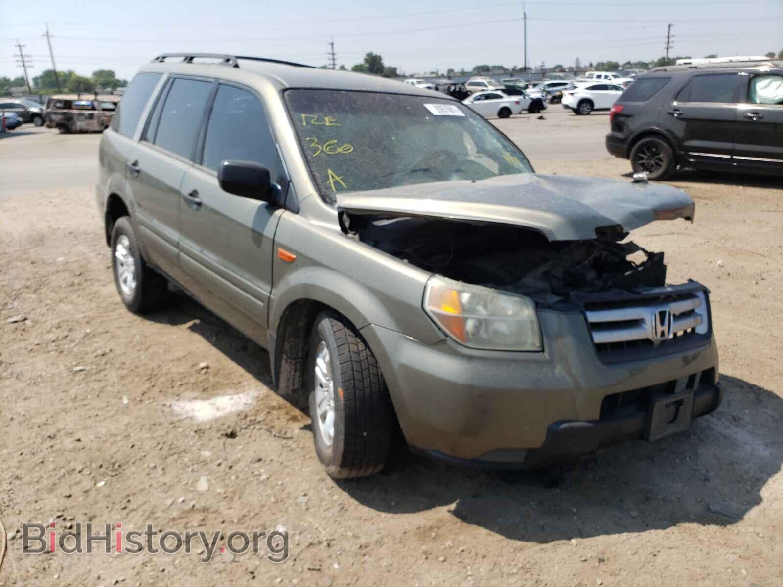 Photo 2HKYF18167H500021 - HONDA PILOT 2007