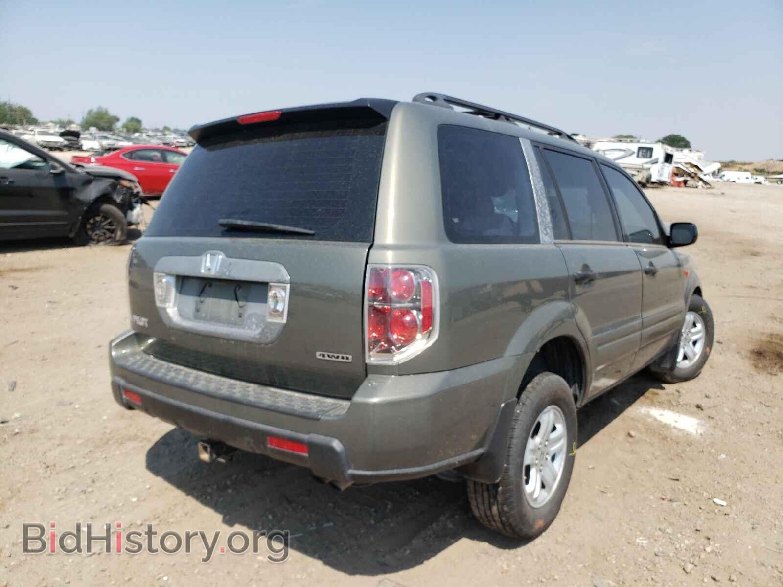 2007 HONDA PILOT - VIN: 2HKYF18167H500021 - Photo 4