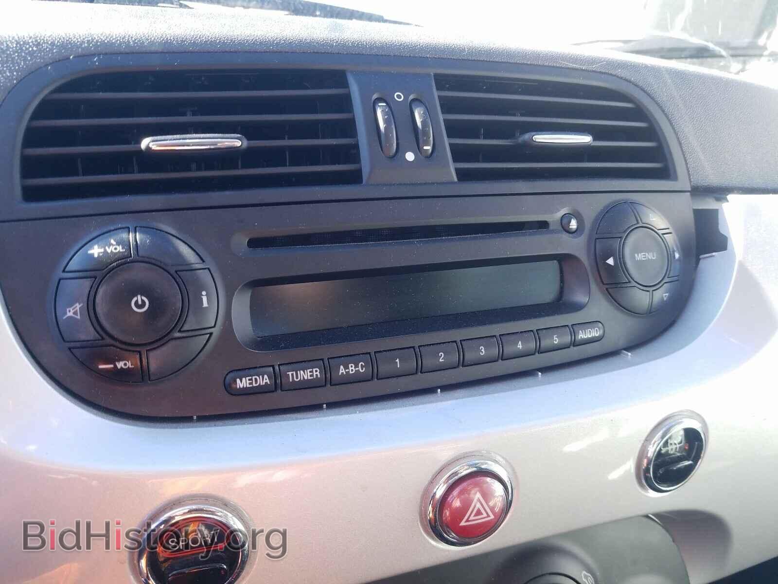 2012 FIAT 500 - VIN: 3C3CFFAR3CT200460 - Фото 9