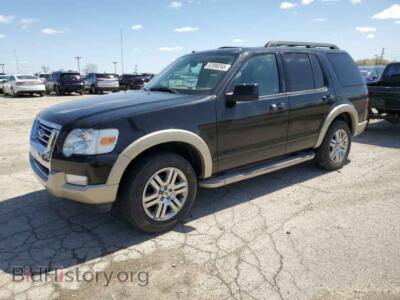 2010 Ford EXPLORER EDDIE BAUER, black — VIN 1FMEU7EE3AUA96090, Copart