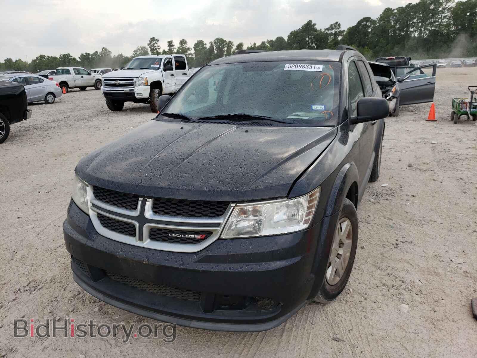2012 DODGE JOURNEY - VIN: 3C4PDCAB8CT356112 - Фото 2