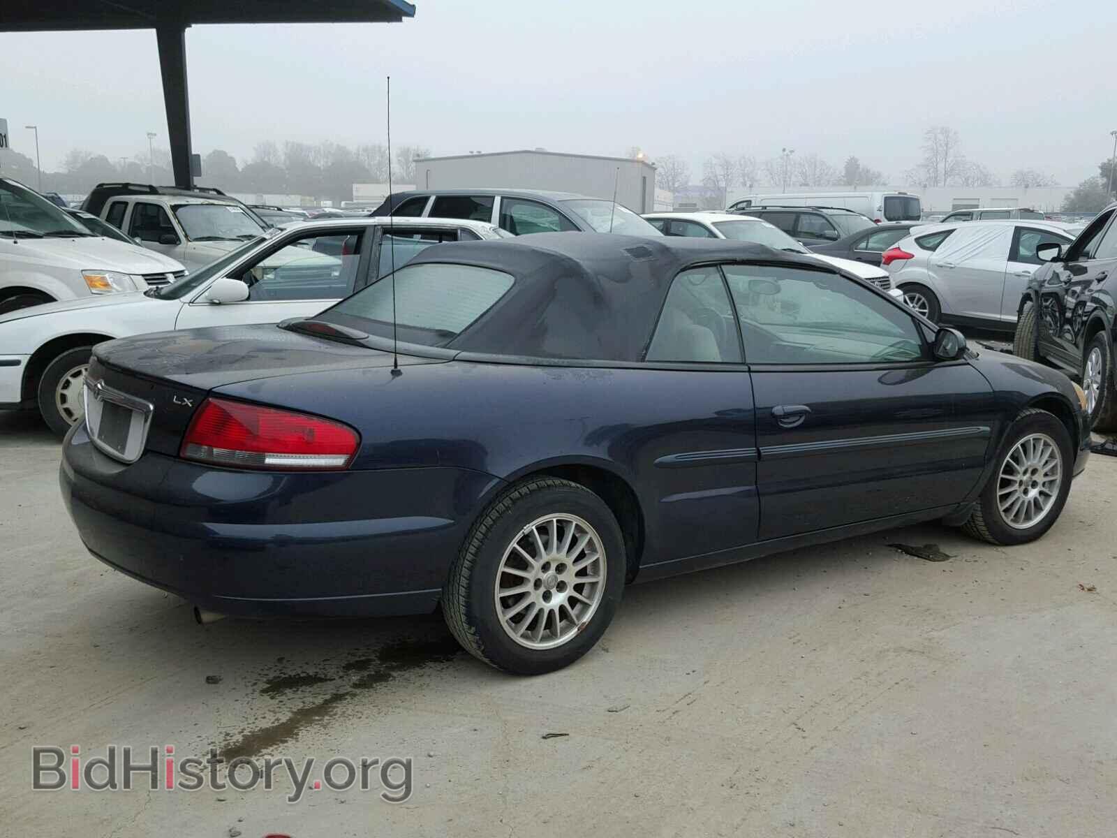 2004 CHRYSLER SEBRING - VIN: 1C3EL45R44N136608 - Фото 4