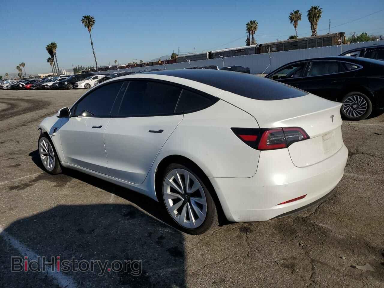 2022 TESLA MODEL 3 - VIN: 5YJ3E1EA3NF145161 - Фото 2