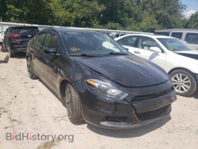 2015 Dodge DART Dart SXT, черный — VIN 1C3CDFBB7FD435719, Copart